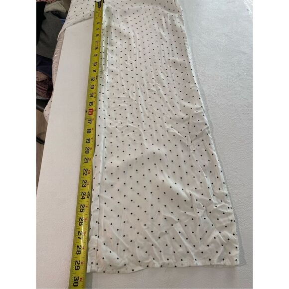 Forever 21 White Polka Dot Wide Leg Jumpsuit Size Small - Picture 9 of 9